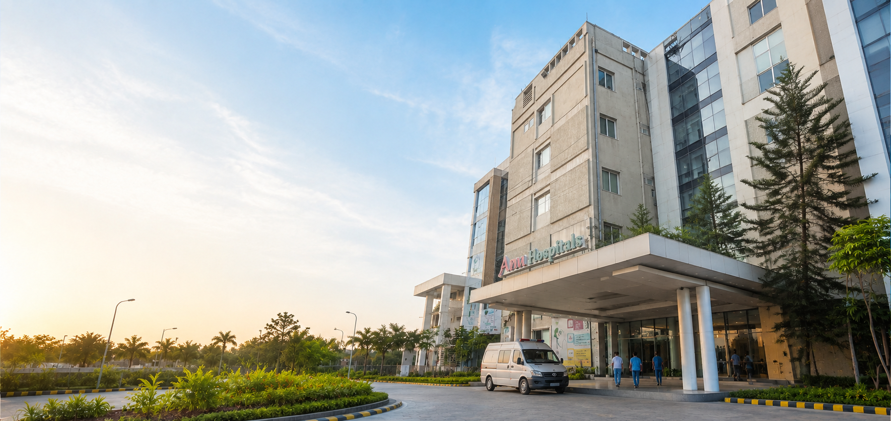 Modern Anu Hospitals campus